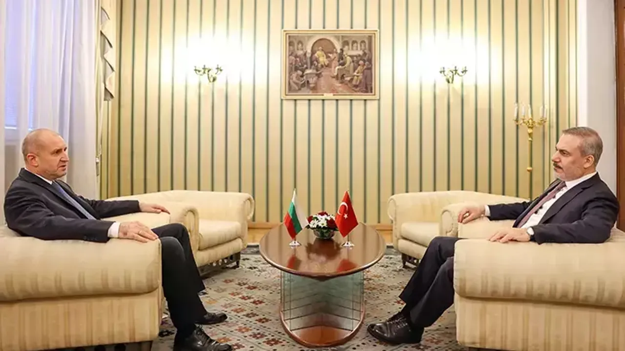 Bakan Fidan, Bulgaristan Cumhurbaşkanı ile görüştü