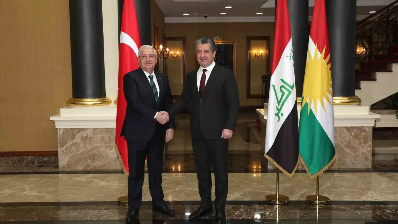 Bakan Güler'den Irak teması: Barzani ile görüştü
