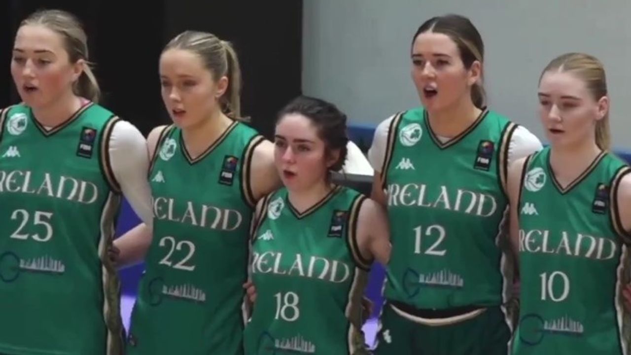 İrlanda Kadın Basketbol Takımı, İsrail'i protesto etti
