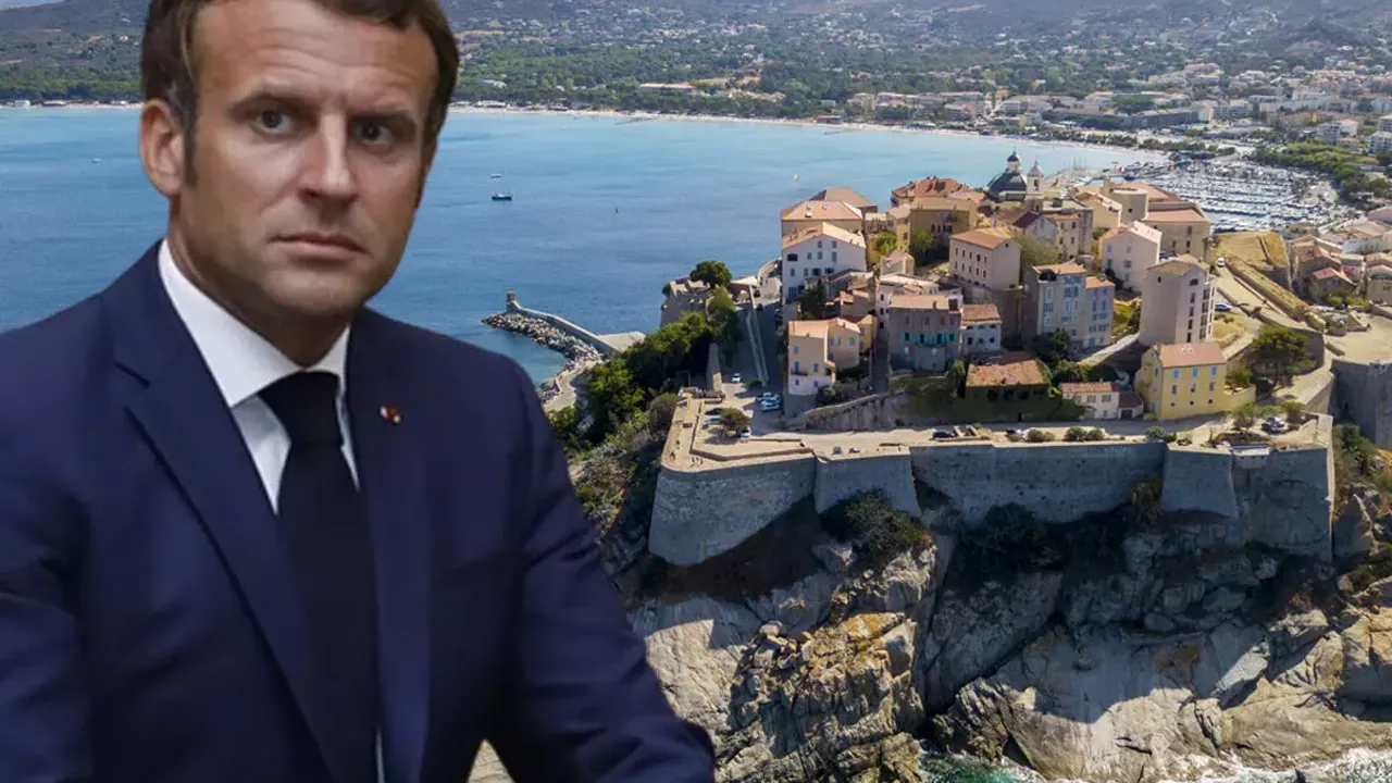 Macron'nun zor sınavı: Korsi̇ka Adası'nda bağımsızlık çağrısı!