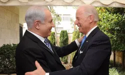 ABD Başkanı Biden İsrail'de: Netanyahu ile kucaklaştı