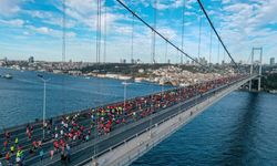 45. İstanbul Maratonu dronla görüntülendi