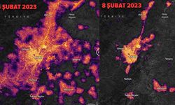 NASA'dan ışık haritası: Depremden önce ve sonra Antakya