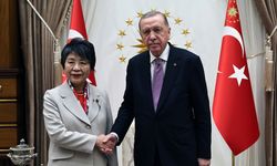 Erdoğan, Japon Dışişleri Bakanı Yoko'yu kabul etti