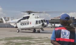 BM'ye ait helikopter teröristler tarafından alıkonuldu