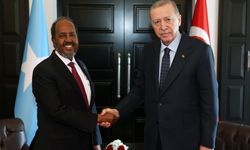 Erdoğan, Somali Cumhurbaşkanı Mahmud ile görüştü