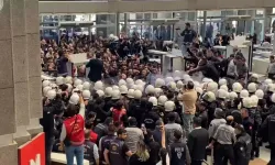 İstanbul Adalet Sarayı'nda protestoya müdahale