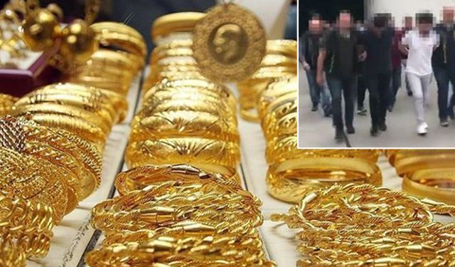 Altın Kaçakçılığı operasyonu: 221 kilo külçe altın ele geçti