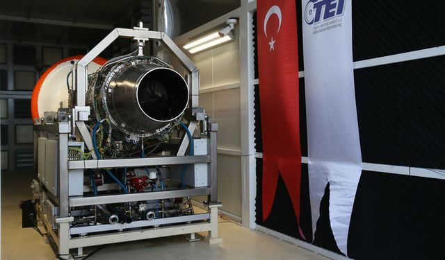 Türkiye'nin ilk askeri turbofan motoru görücüye çıktı