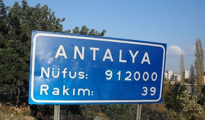 Antalya afet bölgesi ilan edildi!