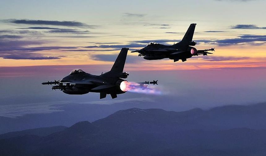 PKK inlerine hava harekatı: 27 hedef imha edildi