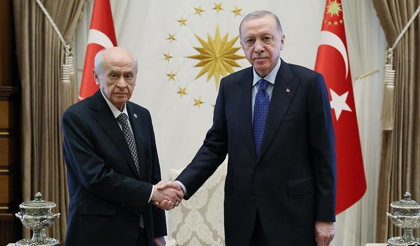 Cumhurbaşkanı Erdoğan, MHP Lideri Devlet Bahçeli ile bir araya gelecek